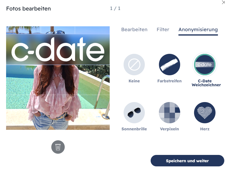 C-Date Anonymisierung 2